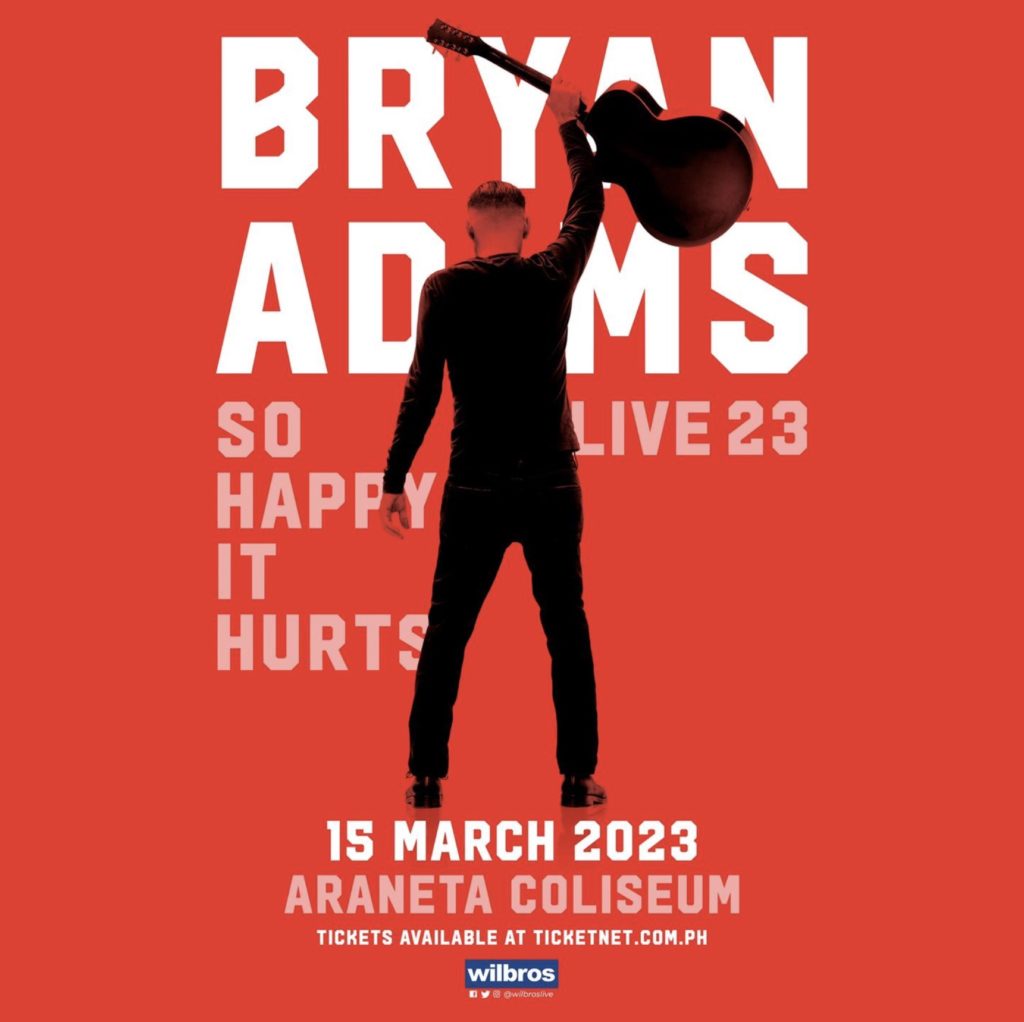 Bryan Adams in Manila
