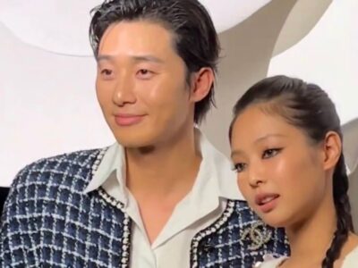 Interaction of BLACKPINK’s Jennie and Park Seo Joon at the Paris Fashion Week goes viral