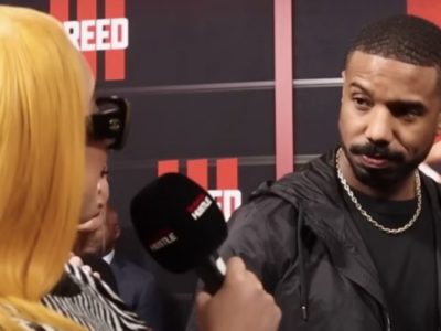 Michael B. Jordan’s ‘awkward’ encounter with his high school bully at the ‘Creed III’ premiere event caught on camera