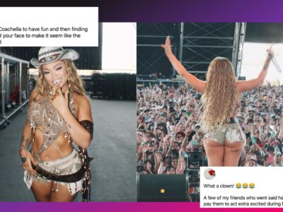 Latto denies ‘photoshop’ accusations after the internet calls her out for her unrealistic Coachella crowd snap