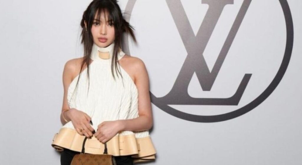 Hyein is for Louis Vuitton,