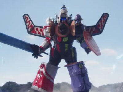Godzilla and Shin Japan heroes collaborate to form ‘Shin Universe Robo’ mecha figure