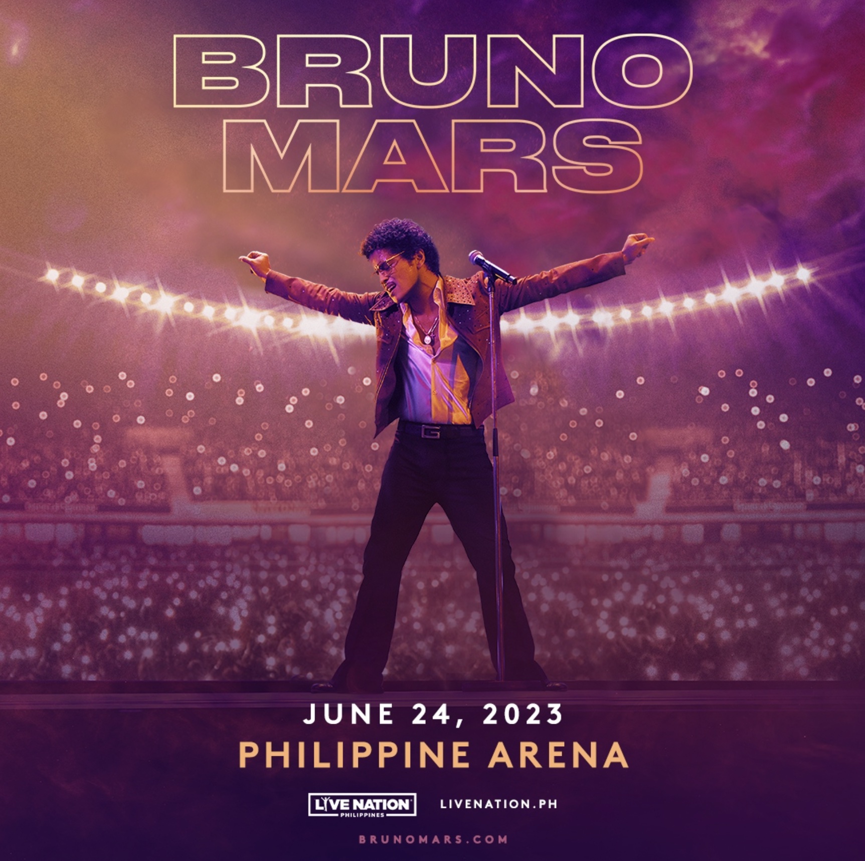 Bruno Mars is coming back to Manila for a twoday show