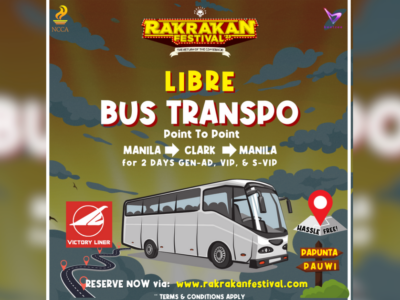 RAKRAKAN Festival 2023 more bands and free bus transportation from Manila to Clark and Clark to Manila