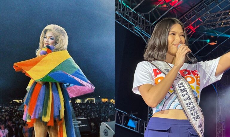 Celebrities who showed their support and participated in this year’s pride march pop inqpop