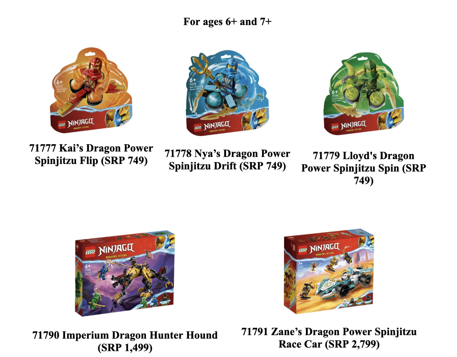 Awaken The Ninja In You Lego® Ninjago® Relaunches With Merged Realms And Mysterious Dragons