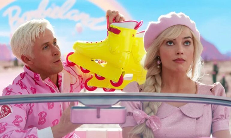 The production set of 'Barbie' causes an international pink paint shortage pop inqpop