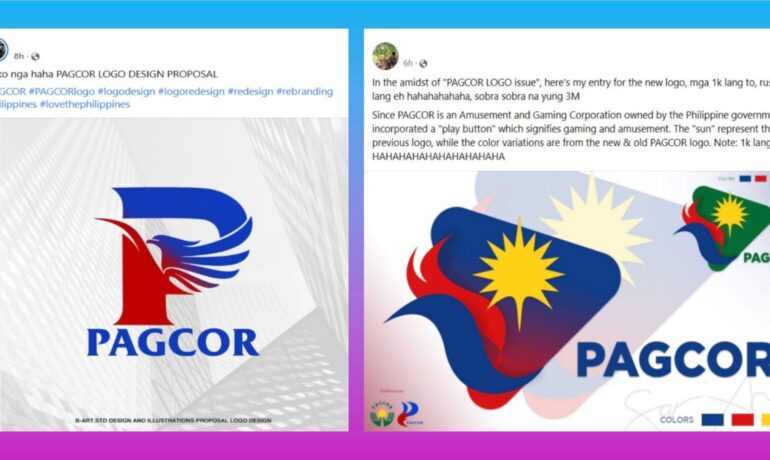 Filipino graphic designers and artists pitch their own versions PAGCOR logo pop inqpop