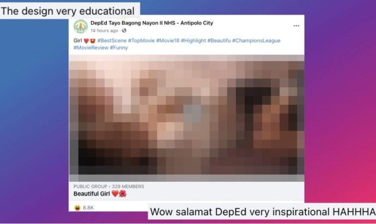 Hacked DepEd page posts provocative content, sparks hilarious reactions among social media users pop inqpop