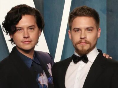 Here’s why the Sprouse twins wore black headphones at Dylan’s wedding