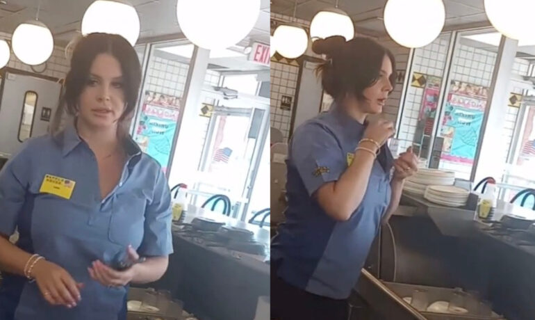 Lana Del Rey working in a fast food chain leaves fans surprised pop inqpop