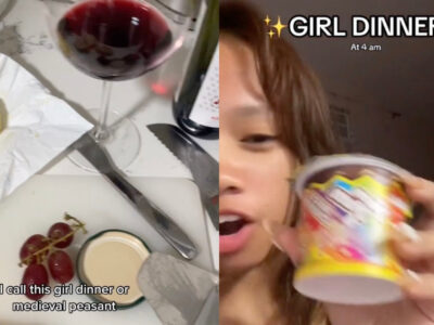 You may want to scroll past that new Gen Z ‘girl dinner’ trend on TikTok