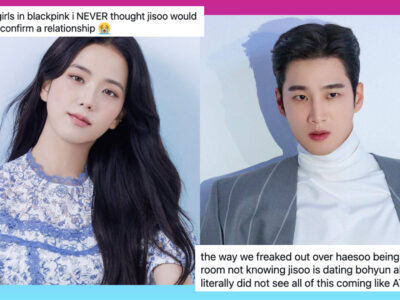 BLINKs react to the confirmed relationship of Jisoo and Ahn Bo Hyun