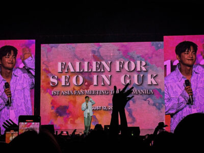 Seo In Guk charms fans on his first-ever Asian Fan Meeting Tour in Manila