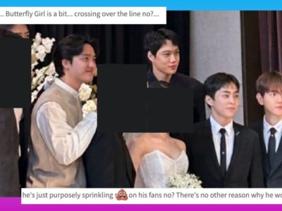 EXO’s Chen receives backlash from Korean fans after playing EXO’s fan song in his wedding