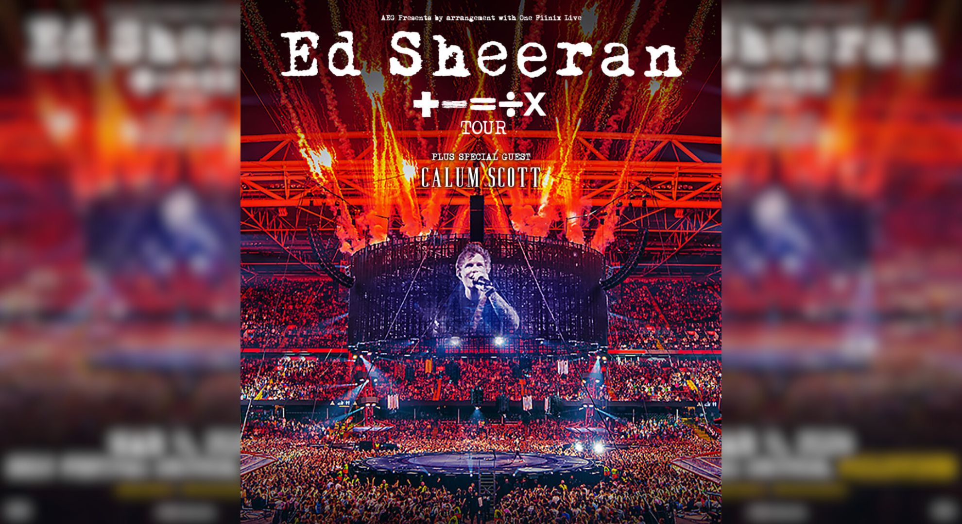 Ed Sheeran to bring his record-breaking '+ - = ÷ x Tour' to Asia and ...