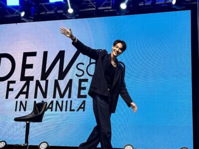F4 Thailand’s ‘Ren,’ Dew Jirawat, captures people’s hearts during his first solo fan meet in Manila
