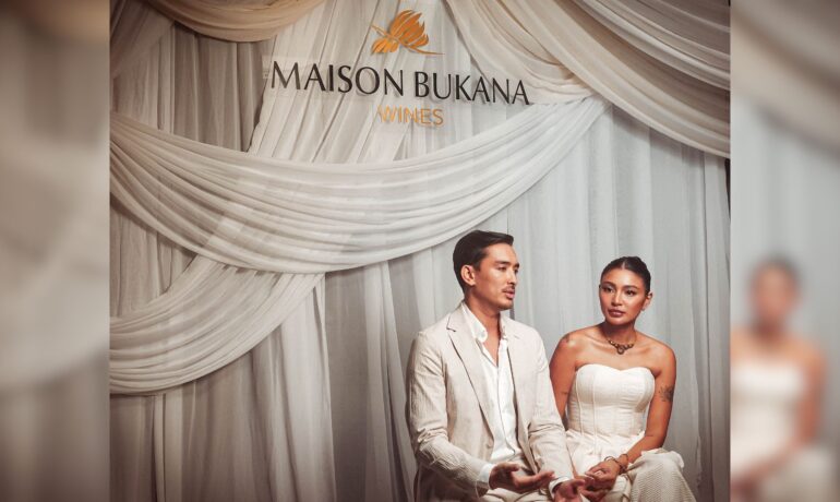 Nadine Lustre and Christophe Bariou bring the best of both worlds with Maison Bukana Wines pop inqpop