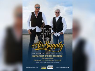 Air Supply’s ‘The Lost in Love Experience 2023’ live in Laguna on December 15 is sold out