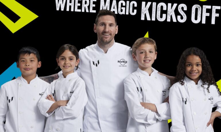 Hard Rock and Leo Messi unveil first ever menu for kids The Hard Rock Messi Kids Menu pop inqpop