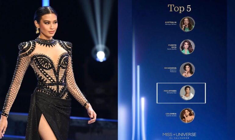 Michelle Dee responds to the graphics slip-up the Miss Universe 2023 country host, El Salvador pop inqpop