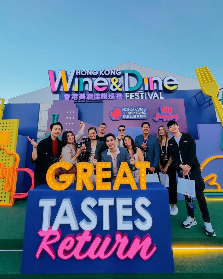 PH Influencers At Hong Kong's Wine and Dine Festival