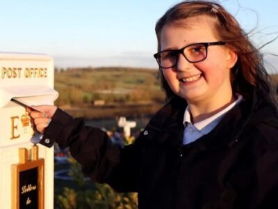 10-year-old girl pens letters to her late grandparents, inspires ‘postbox to heaven’