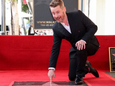 ‘Home Alone’ actor Macaulay Culkin receives Hollywood Walk of Fame star