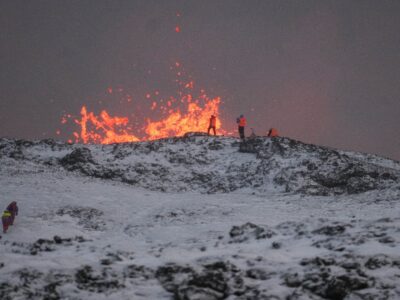 Authorities rescue hiker attempting to reach erupting volcano in Iceland