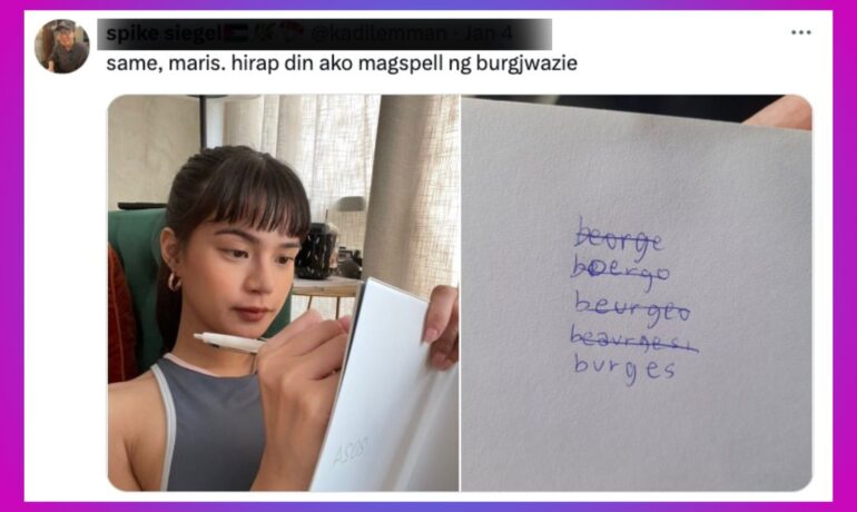 Maris Racal's note-taking photos spark a brand new meme format pop inqpop