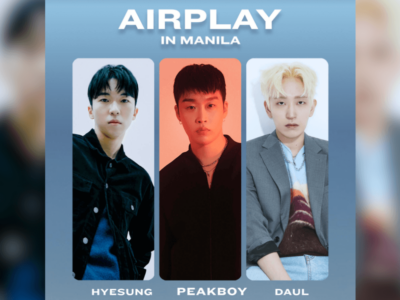 Dive into the beats and experience Airplay in Manila with PEAKBOY, HYESUNG, DAUL