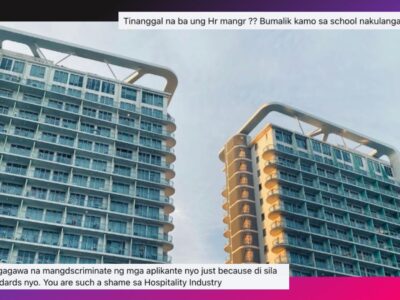 5-star hotel in Manila faces backlash over ‘unprofessional behavior’ towards interns