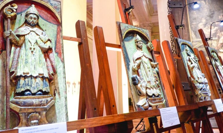Cebuanos seek return of stolen panels from Boljoon church after they surfaced in the National Museum pop inqpop