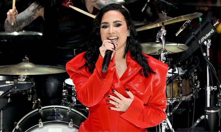Demi Lovato faces backlash for ‘Heart Attack’ performance at the American Heart Association pop inqpop