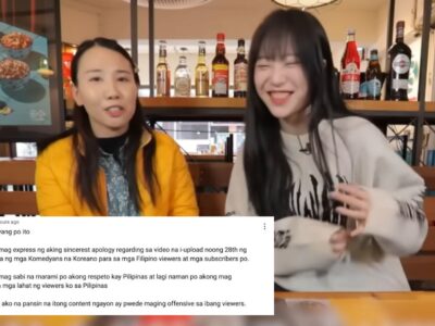 Korean YouTuber Tzuyang draws flak over ‘racist’ mukbang video, apologizes to Filipinos