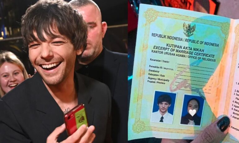 Louis Tomlinson 'marries' fan after signing a marriage contract while giving autographs pop inqpop