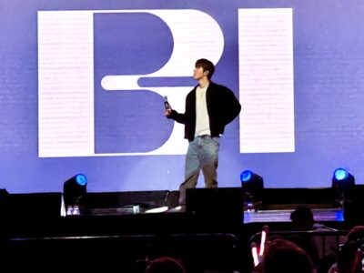 B.I gets up close and personal with Filipino IDs during his fan meet in Manila