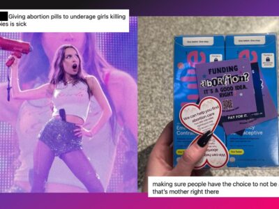 Olivia Rodrigo giving out emergency contraceptive pills at her concert has the internet divided