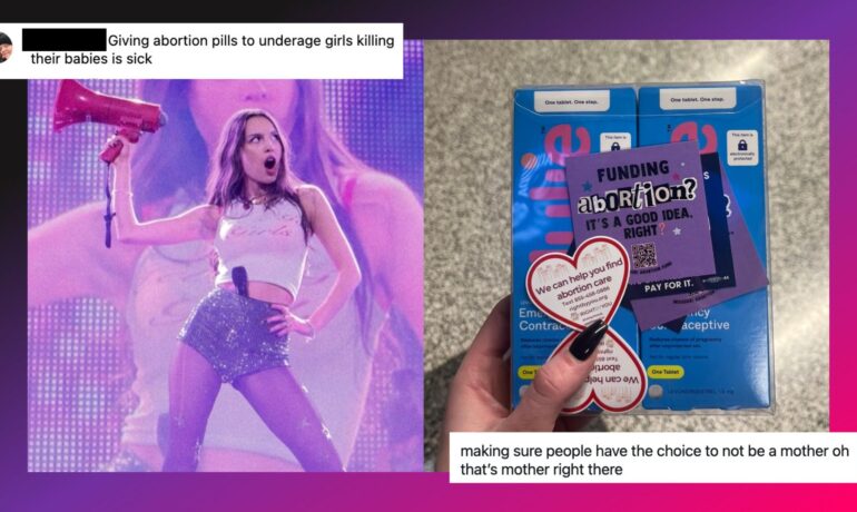 'Good idea right' Olivia Rodrigo giving out emergency contraceptive pills at concert has the internet divided pop inqpop
