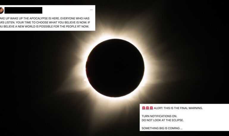 Astrology influencer reportedly kills family and herself over the total solar eclipse
