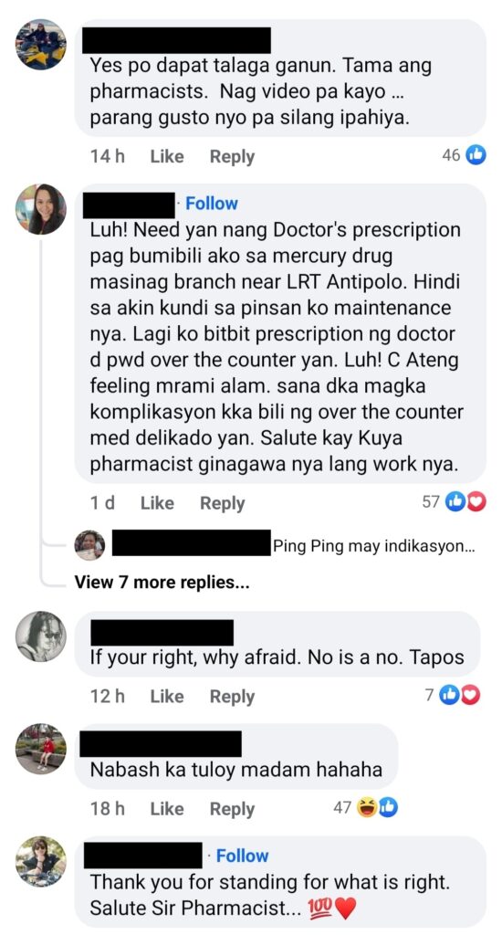 comments about pharmacist viral video