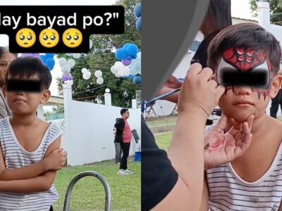Young boy melts hearts with his innocence and politeness in viral birthday party clip