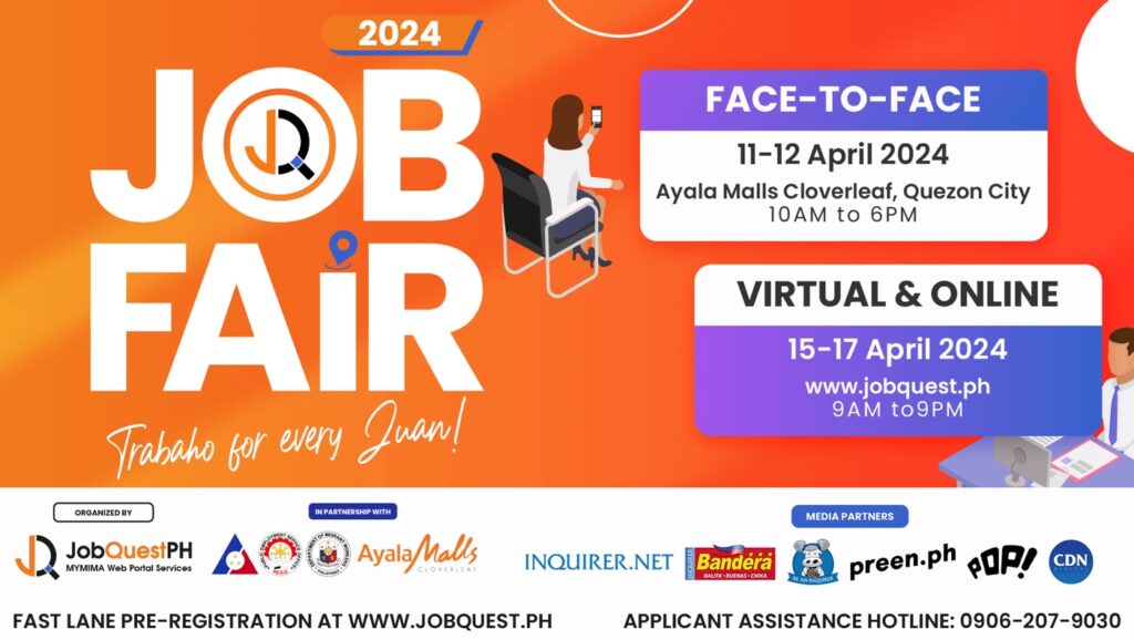 JobQuestPH April Job Fair