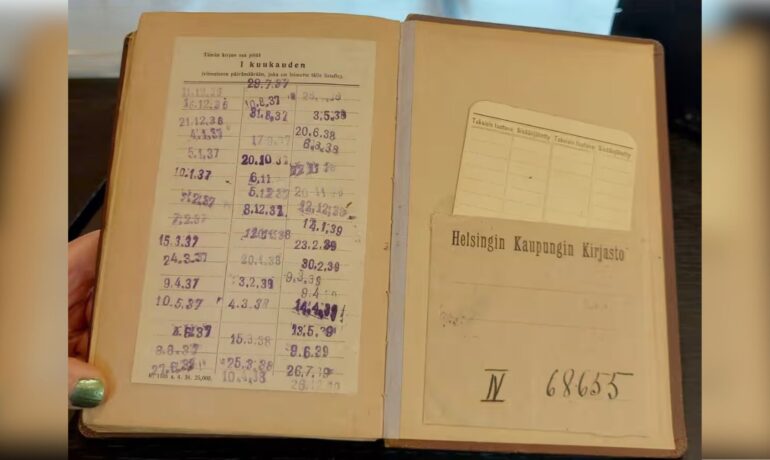 A book finds its way back home to the library, 84 years later