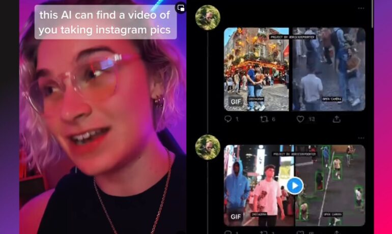 AI surveillance technology discovered by a Twitter user raises privacy concerns
