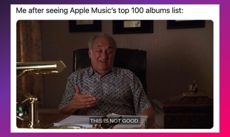 Apple Music’s '100 best albums of all time' list sparks debate among fans