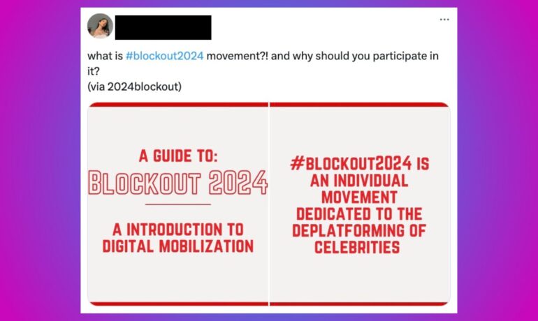 'Celebrity Blockout 2024' Viral movement urges blocking celebrities silent on humanitarian issues