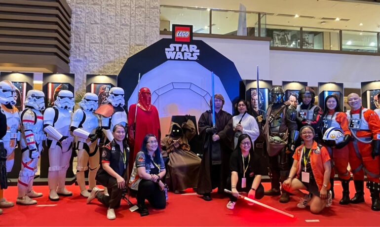 Fans dominate the force in the city as LEGO and Star Wars mark 25-year partnership