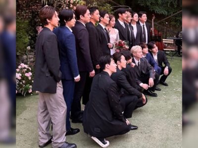 Fans ecstatic to see all fifteen Super Junior members reunite at Ryeowook’s wedding