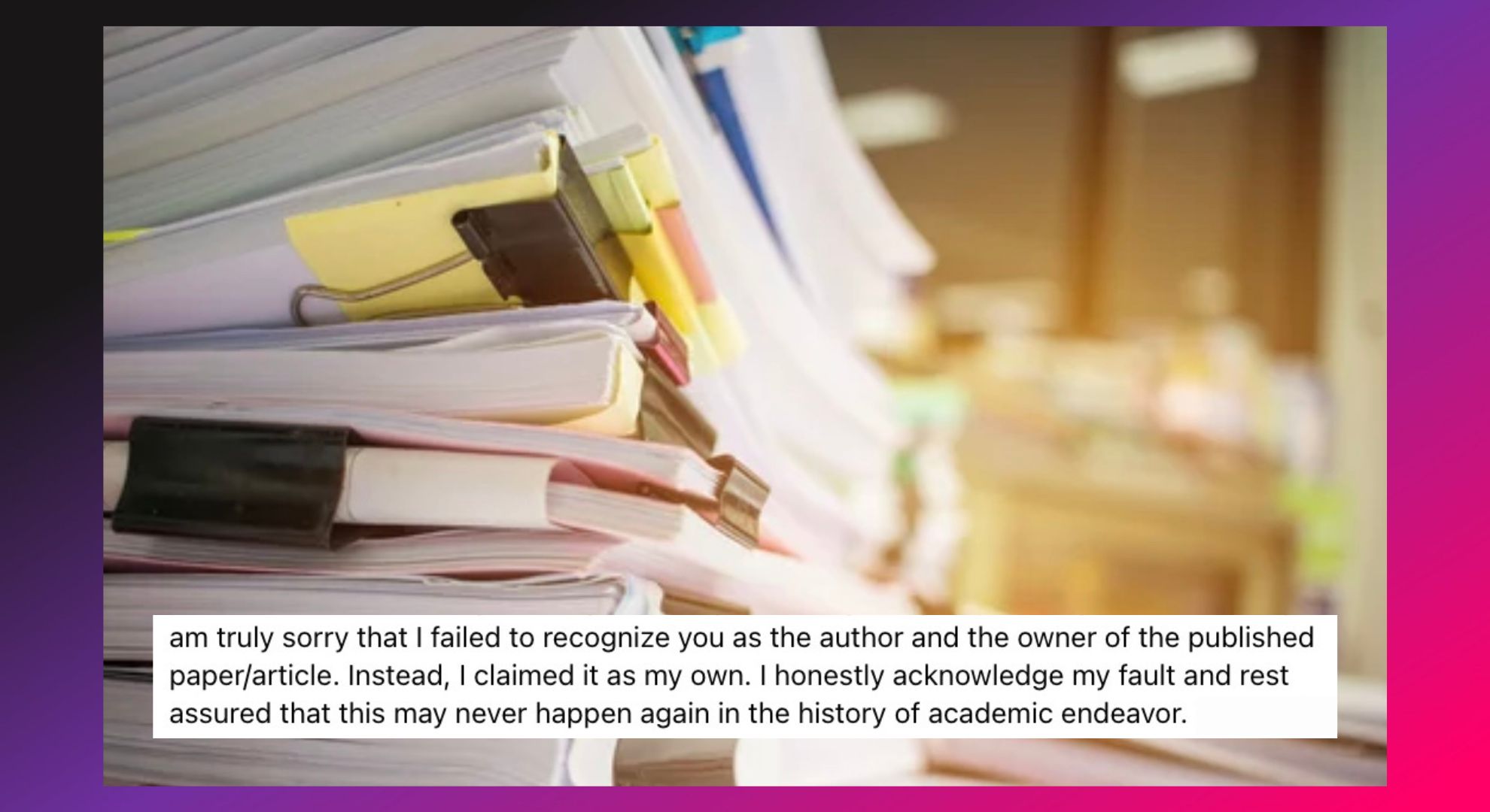 Former professor of University of Southern Mindanao issues public apology for plagiarizing student’s thesis